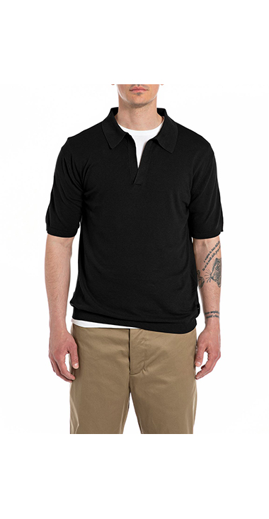 サルトリアーレ リネンコットンポロニット